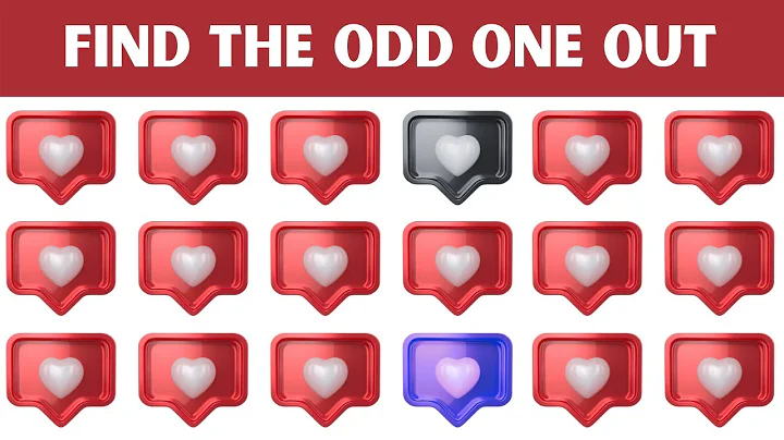 How good are your eyes? | Find the Odd Emoji Out | Puzzle Hut