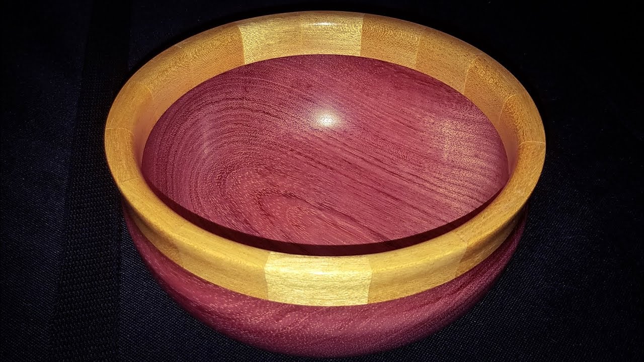 Purple Heart and Maple Wood Turning 200418 Art Objects Art & Collectibles