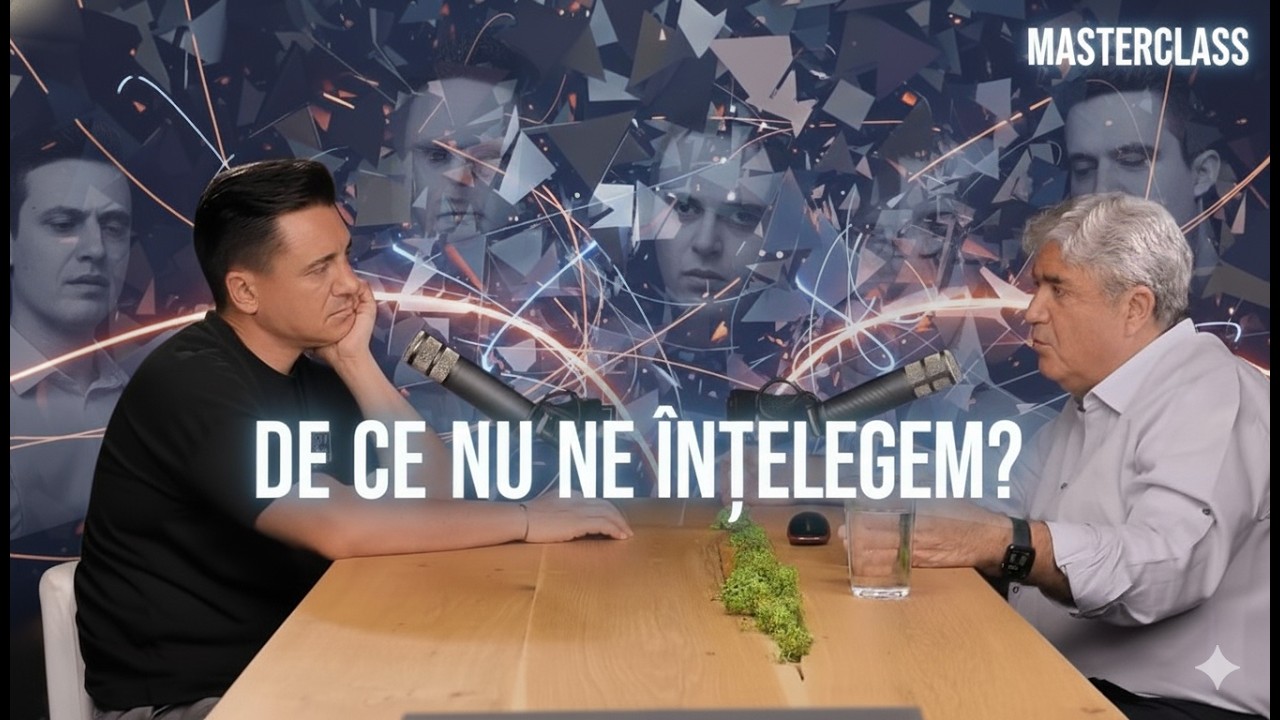 DE CE NU NE ÎNȚELEGEM? - COMUNICARE CU PROF. DUMITRU BORȚUN 