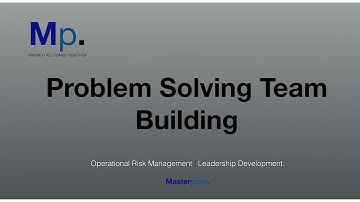 Problem Solving Team Building