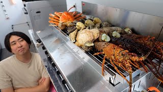 Ultimate Seafood BBQ with the Most Powerful Stove