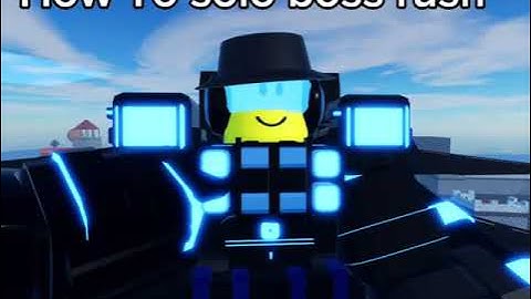 How To Solo Boss Rush in Noob Experiment