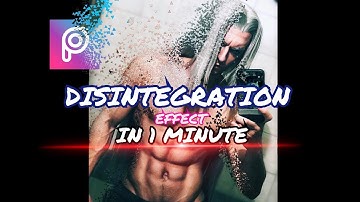 DISINTEGRATION EFFECT IN 1 MINUTE ( AVENGERS INFINITY WAR ) - Tutorial by Leon Chiro