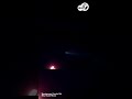 SpaceX rocket leaves glowing trail across the East Coast