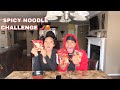 SPICY NOODLE CHALLENGE FT. MY BRO