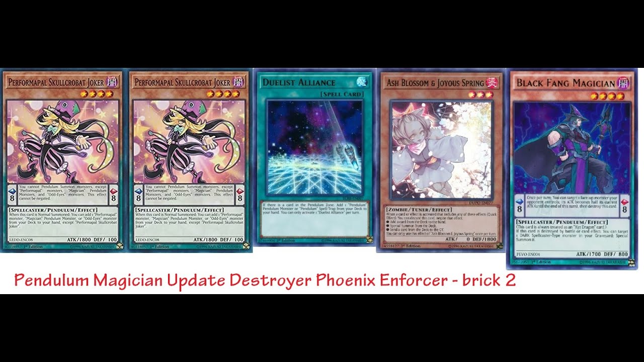 Yugi-Oh Master Duel ~ Pendulum Magician Update Destroyer Phoenix Enforcer - brick 2