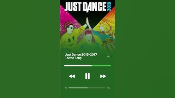 Just Dance Theme Song Evolution #justdance