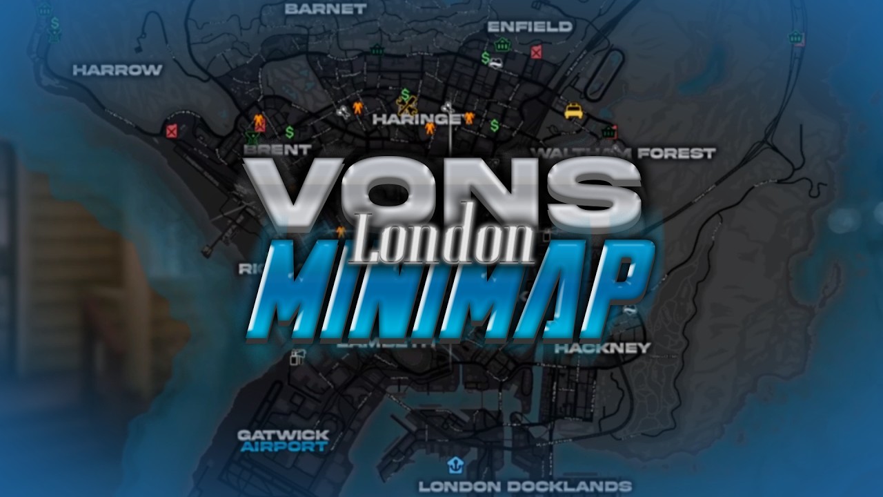 London Minimap | Custom Radar/Minimap FiveM