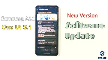 Samsung Galaxy A32 Software Update | New Version One Ui 5.1 | System Update