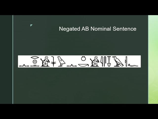 Hieroglyphics Lecture 27: Negations: A Deep Dive - YouTube