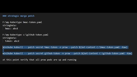 Prow CI/CD demo on minikube windows - Part 3