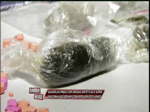 Quadrilha é presa portando variedade de drogas