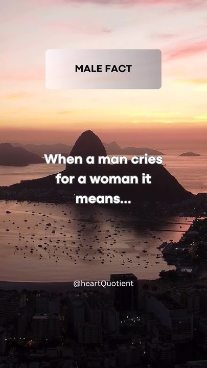 when-a-man-cries-for-a-woman-it-means-shorts-youtube
