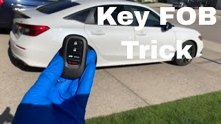 Honda Key FOB Auto Window Open and Close