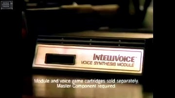 𝗜𝗻𝘁𝗲𝗹𝗹𝗶𝘃𝗼𝗶𝗰𝗲 𝗩𝗼𝗶𝗰𝗲 𝗦𝘆𝗻𝘁𝗵𝗲𝘀𝗶𝘀 𝗠𝗼𝗱𝘂𝗹𝗲 (Mattel, USA, 1982) [Commercial/Advert]