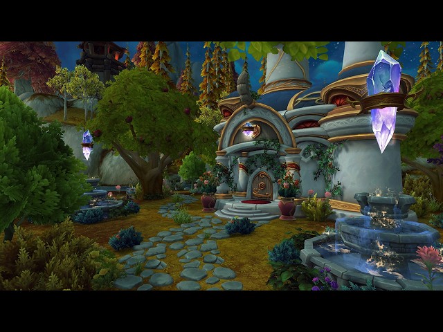 The Garden Exterior 💛 | Blood Elf Estate Series Part 3 | WoW