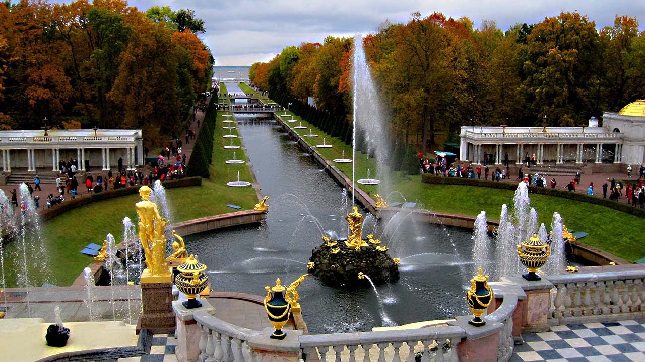 Осенний Петергоф Фото