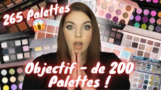 Collection de Palettes & Declutter 2024 pt1 : Objectif - de 200 Palettes ! 😱