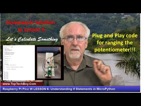 SOLUTION: Raspberry Pi Pico W LESSON 6: Understanding If Statements in MicroPython