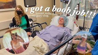 Video thumbnail of "I GOT A BREAST REDUCTION (surgery vlog + honest opinions)"