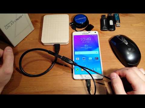 Samsung GALAXY Note 4 - OTG USB Test | ForumWiedzy