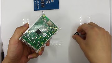3.5 inch Screen Acrylic Case Install and Remove for Raspberry Pi 3 with subtitles