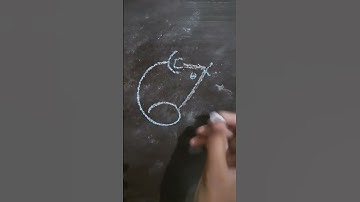 How to draw a little mouse few simple number #youtubeshorts