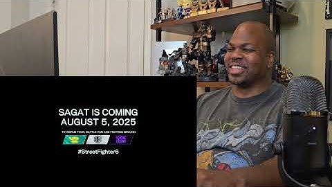 Street Fighter 6 - Sagat Teaser Trailer - Reaction!