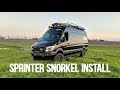 Sprinter Terrawagen Snorkel Install - CAtuned Off Road