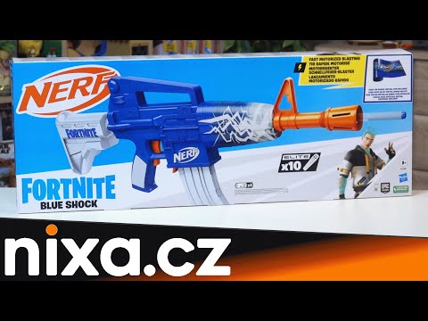 NERF FORTNITE - BLUE SHOCK - Recenze CZ / SK 