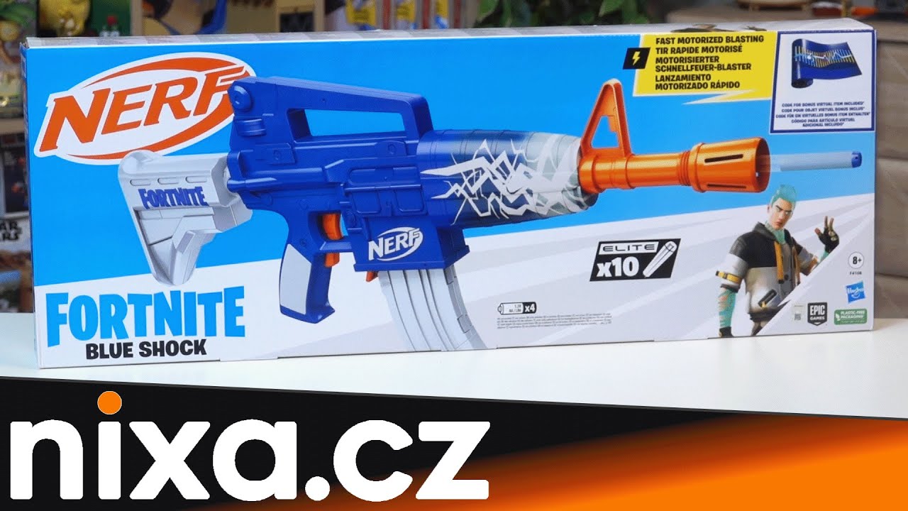 NERF Fortnite Blue Shock Ideas para regalos originales