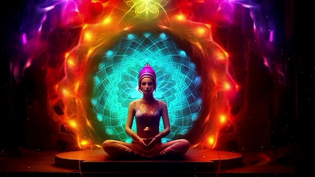 Boost Your Aura Attract Positive Energy Meditation Music, 7 Chakra ...