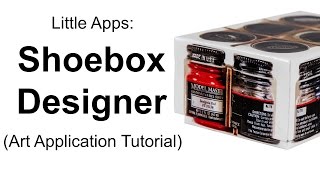Little Apps: Shoebox Designer (Art Application Tutorial) by Huntsbrook, Inc. screenshot 4