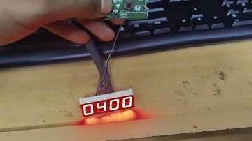 DIY Arduino Clock Using Arduino uno3 with 4 digit 7 segment display