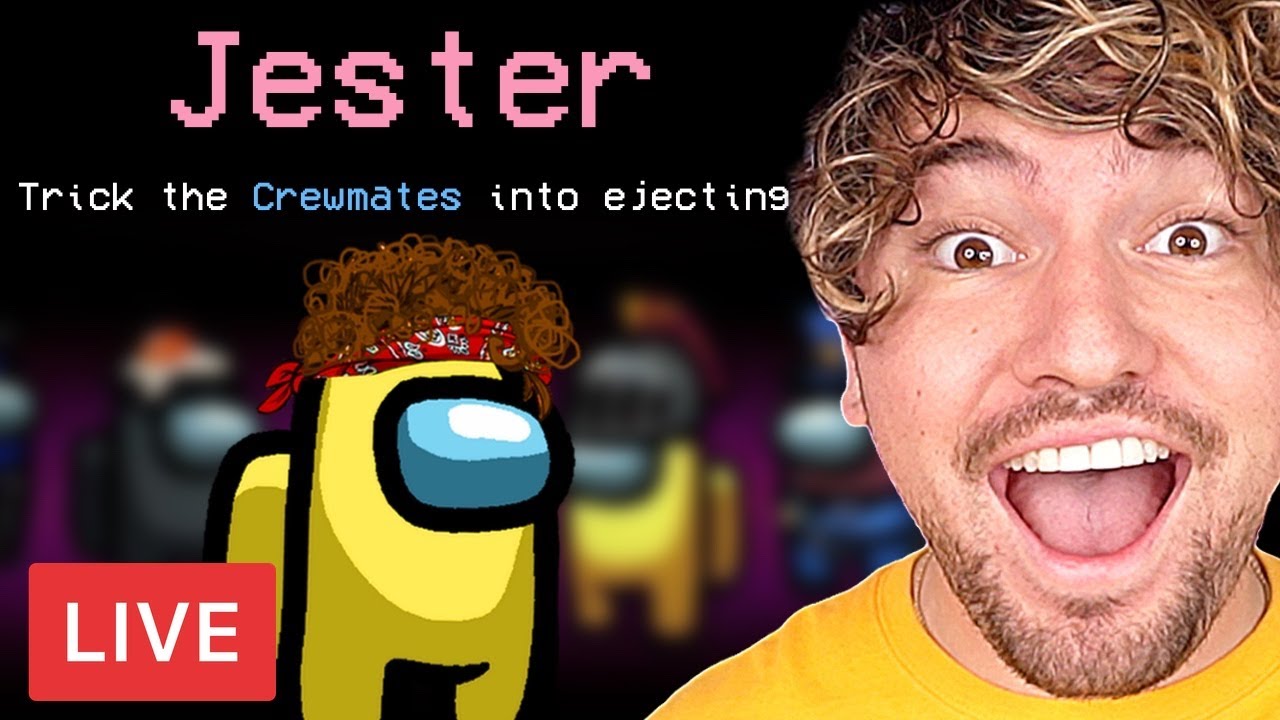 Among Us but it's NEW JESTER MODE! - Jc Caylen *FULL STREAM*