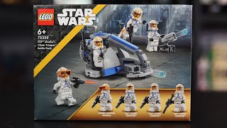 LEGO Star Wars 332nd Ahsoka's Clone Trooper Battle Pack 75359 EARLY-REVIEW