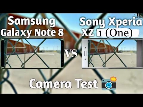Samsung Galaxy Note 8 vs Sony Xperia xz1 Camera Comparison 720 Pixels by Tech Khoj