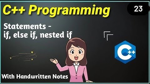 If Else control Statement ||  C++ tutorial for beginners in Hindi