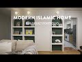 Modern islamic home with tiled mihrab  buildbuilt portfolio