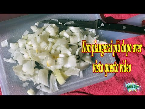 Dopo aver visto questo video non piangerai più per tagliare le cipolle 