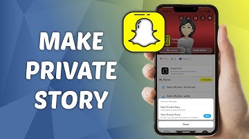 How to Make a Private Story on Snapchat! (2025)