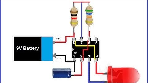 NE555 tester circuit, 555 timer projects for beginners,