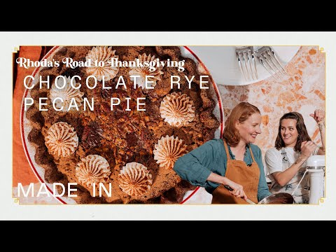 Amanda Rockman's Chocolate Rye Pecan Pie | Rhoda's Road To Thanksgiving | Made In Cookware