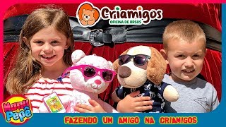Fazendo Um Amigo De Pelúcia Na Criamigos Pretend Play To Make Plushies