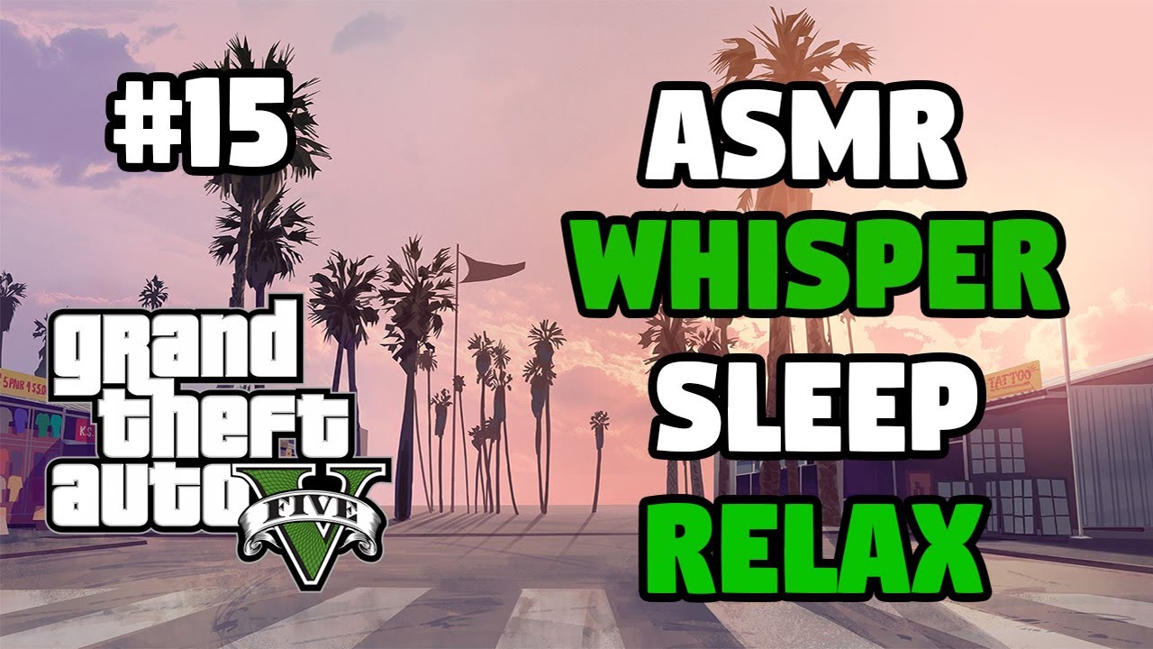 (ASMR) GTA 5 ONLINE [GUM CHEWING,WHISPERING,CONTROLLER SOUNDS]