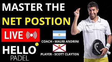 Master Net Positioning in Padel - Live Session