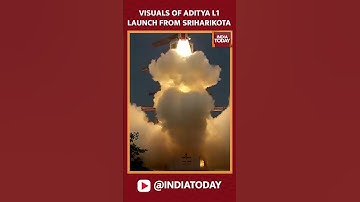 Watch Exclusive Visuals Of Aditya L1 Launch From Sriharikota