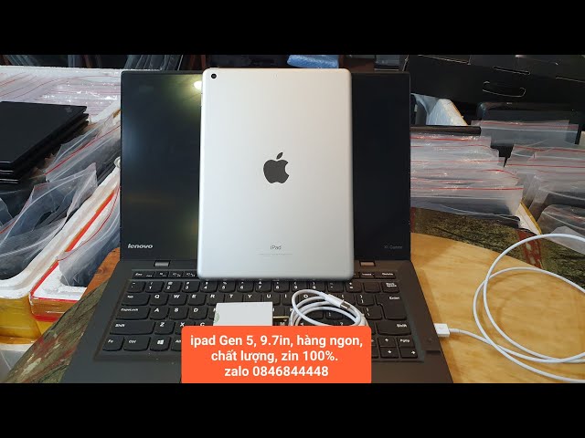 Ipad Gen 5, 9.7in, wifi, 32G. Đẹp zin, máy sạch, ko khóa, ko icloud...Máy sạch chính hãng. #ipad