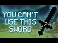 THE BEST SWORD YOU CAN'T USE - [Hypixel Skyblock]