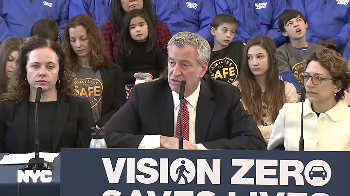 Mayor de Blasio Makes an Announcement About Vision Zero